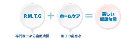 PMTC ホームケア 健康な歯
